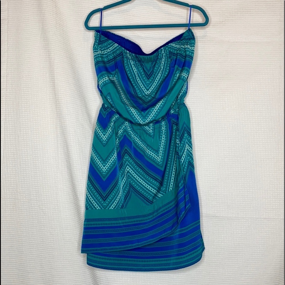 Express strapless sun dress